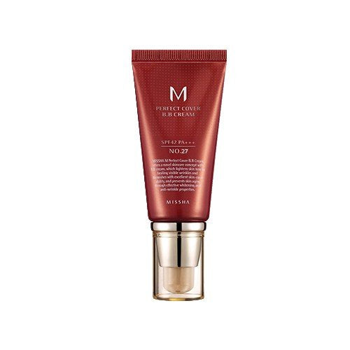 MISSHA M PERFECT COVER BB CREAM #27 SPF 42 PA+++ 50ml-Lightweight