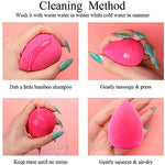 BEAKEY 5 Pcs Makeup Sponge Set Blender Beauty Foundation