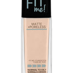 Maybelline Fit Me Matte + Poreless Liquid Foundation Makeup