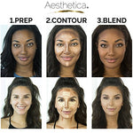 Aesthetica Cosmetics Cream Contour and Highlighting Makeup Kit