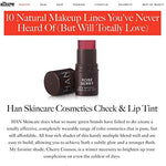 HAN Skincare Cosmetics All Natural Cheek and Lip Tint, Rose Berry