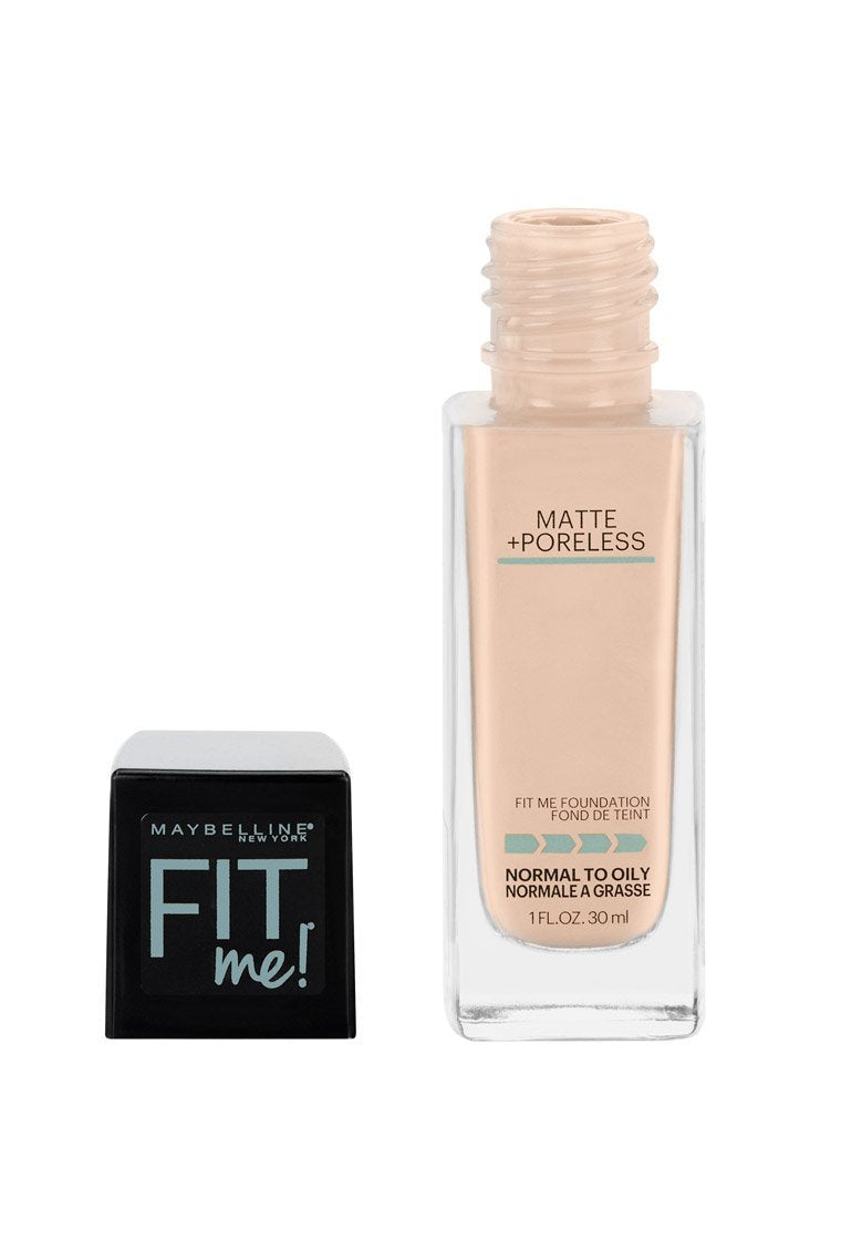 Maybelline Fit Me Matte + Poreless Liquid Foundation Makeup