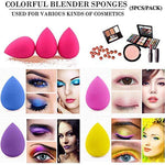 BEAKEY 5 Pcs Makeup Sponge Set Blender Beauty Foundation