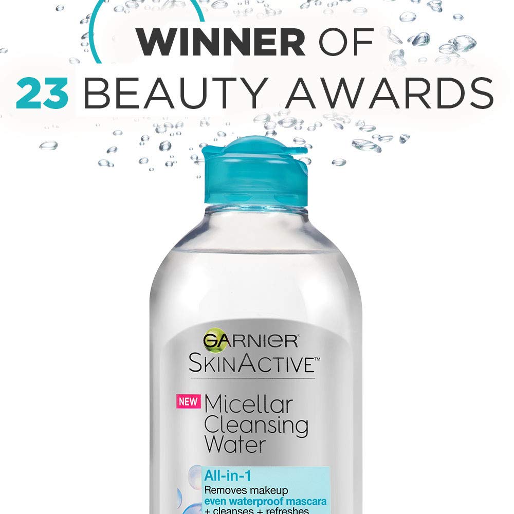 Garnier SkinActive Micellar Cleansing Water, For Waterproof Makeup