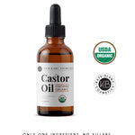 Castor Oil (2oz) USDA Certified Organic