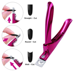 Fake False Nail Tip Clipper Cutter Trimmer