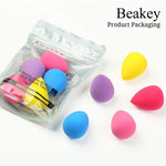 BEAKEY 5 Pcs Makeup Sponge Set Blender Beauty Foundation