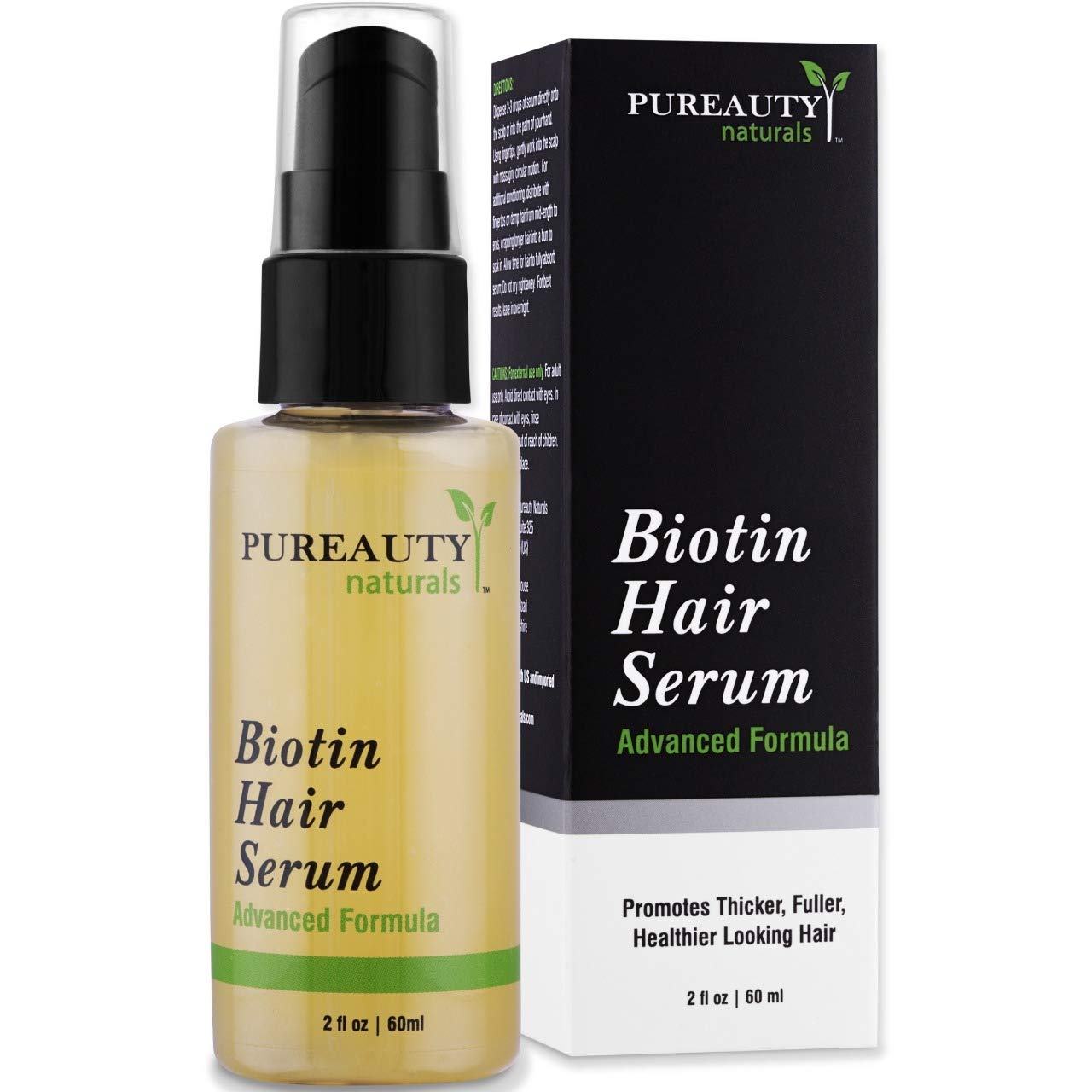 Biotin Hair Growth Serum Advanced Topical Formula To Help Grow Healthy