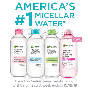 Garnier SkinActive Micellar Cleansing Water, For Waterproof Makeup