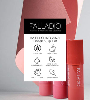 Palladio I'm Blushing 2-in-1 Cheek and Lip Tint