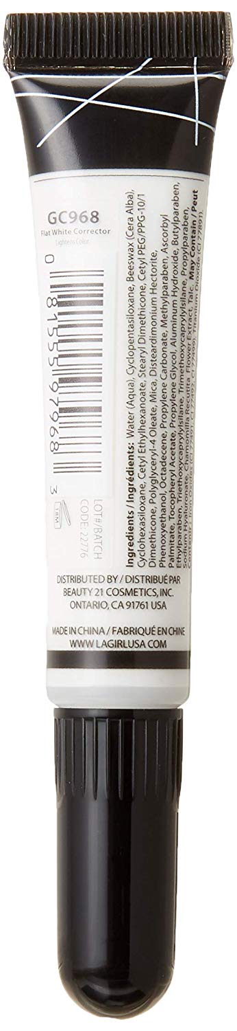 L.A. Girl Hd Pro Conceal, Flat White Corrector, 0.28 Oz