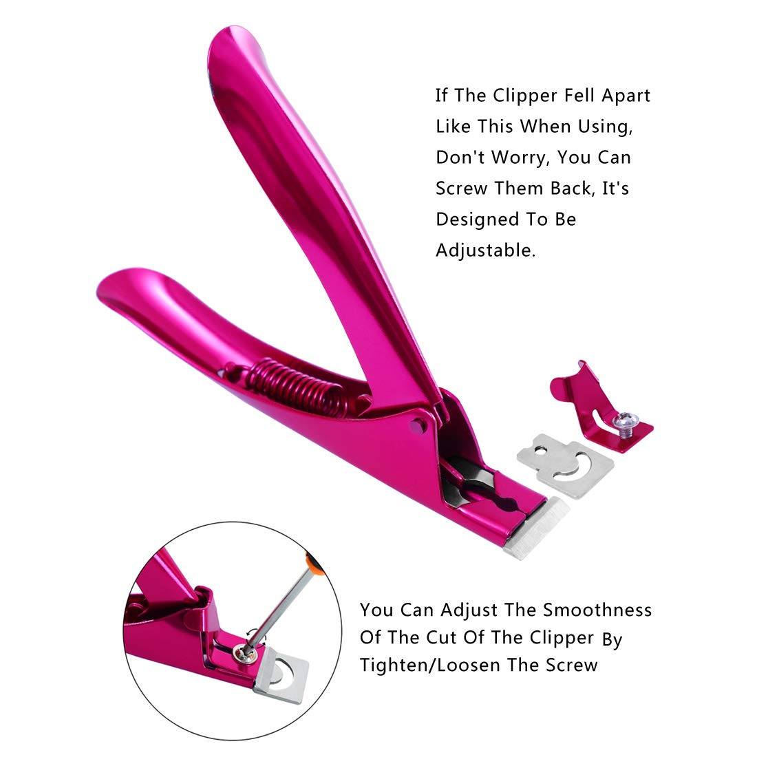 Fake False Nail Tip Clipper Cutter Trimmer