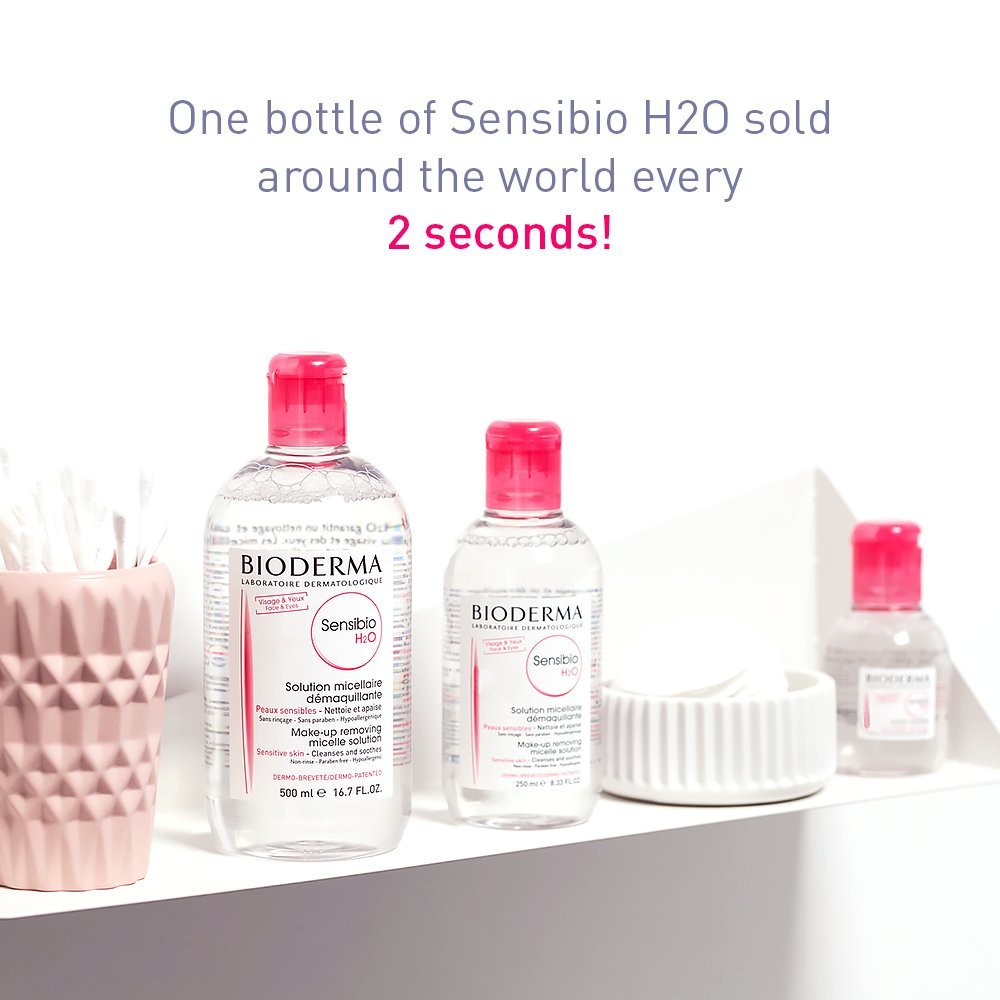 Bioderma Sensibio H2O Soothing Micellar Cleansing Water and Makeup Removing