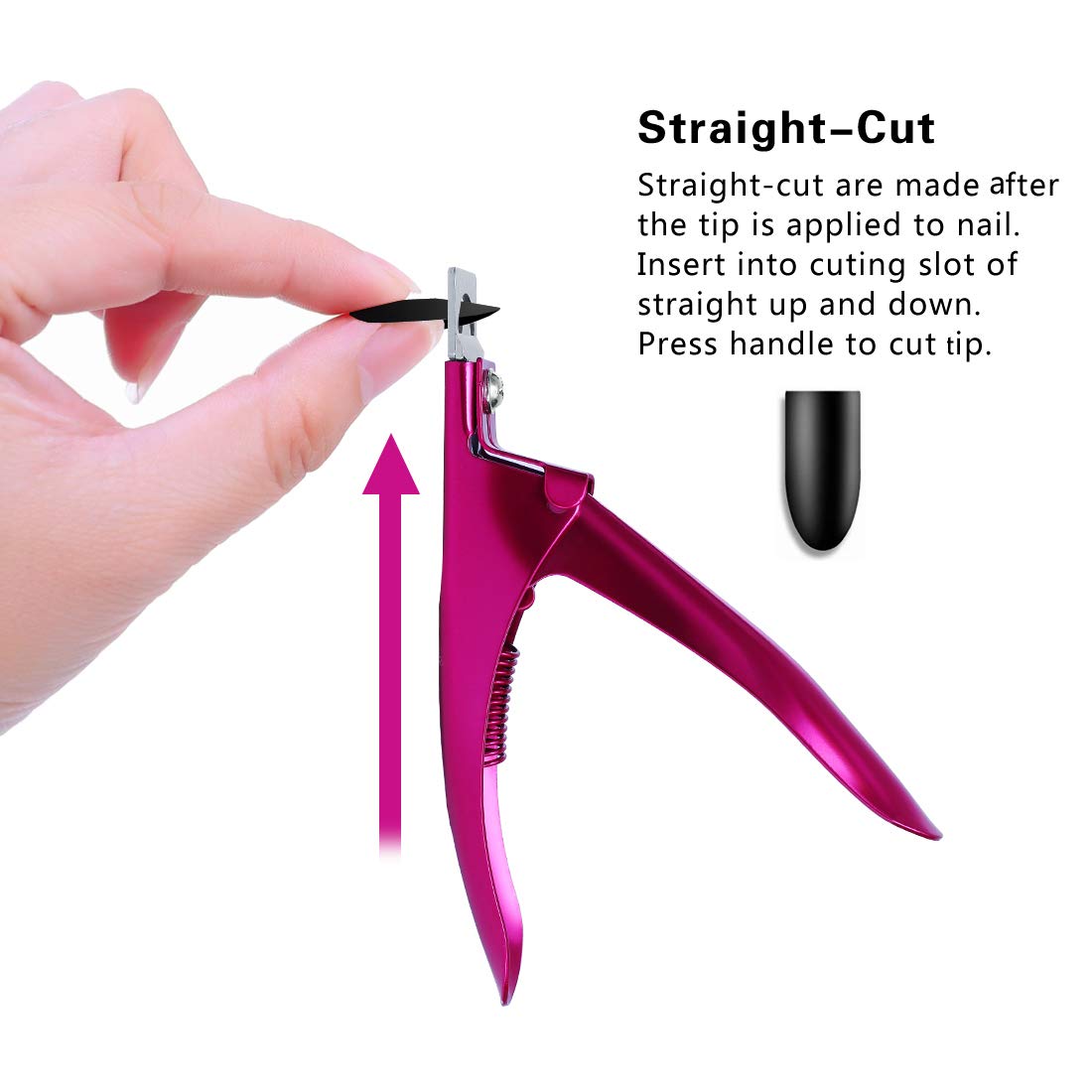 Fake False Nail Tip Clipper Cutter Trimmer