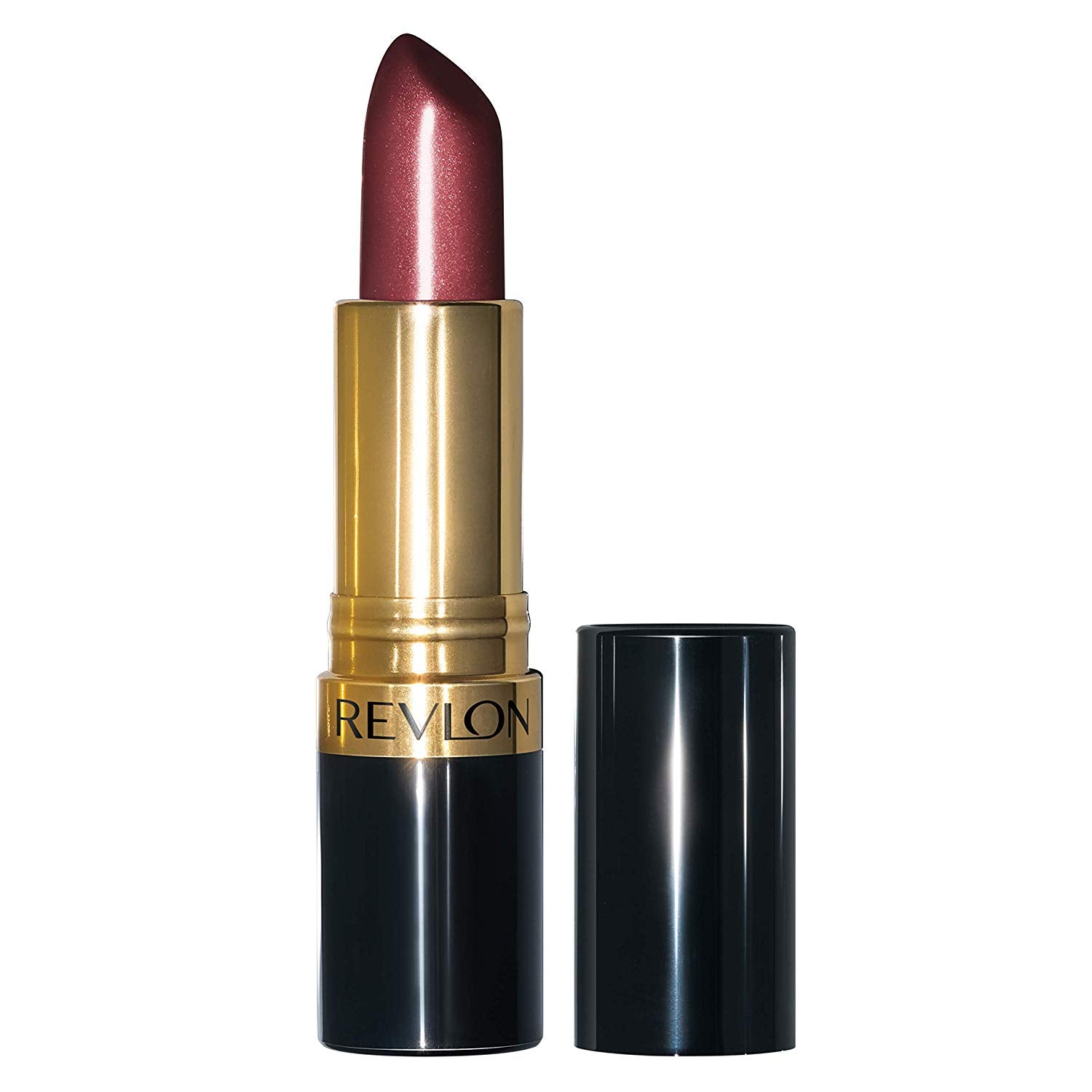 Revlon Super Lustrous Lipstick with Vitamin E and Avocado Oil, Pearl Lipstick in Wine