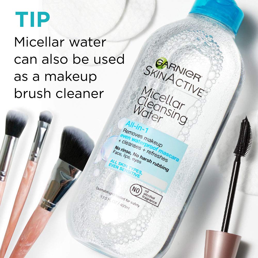 Garnier SkinActive Micellar Cleansing Water, For Waterproof Makeup