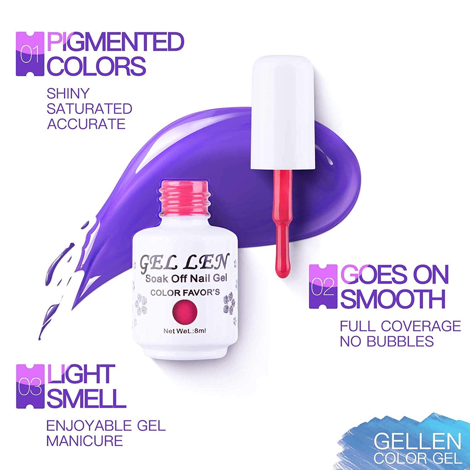 Gellen Gel Nail Polish Set