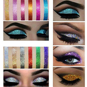 VERONNI Makeup Cosmetic 15 Colors Pressed Glitter Powder Eyeshadow