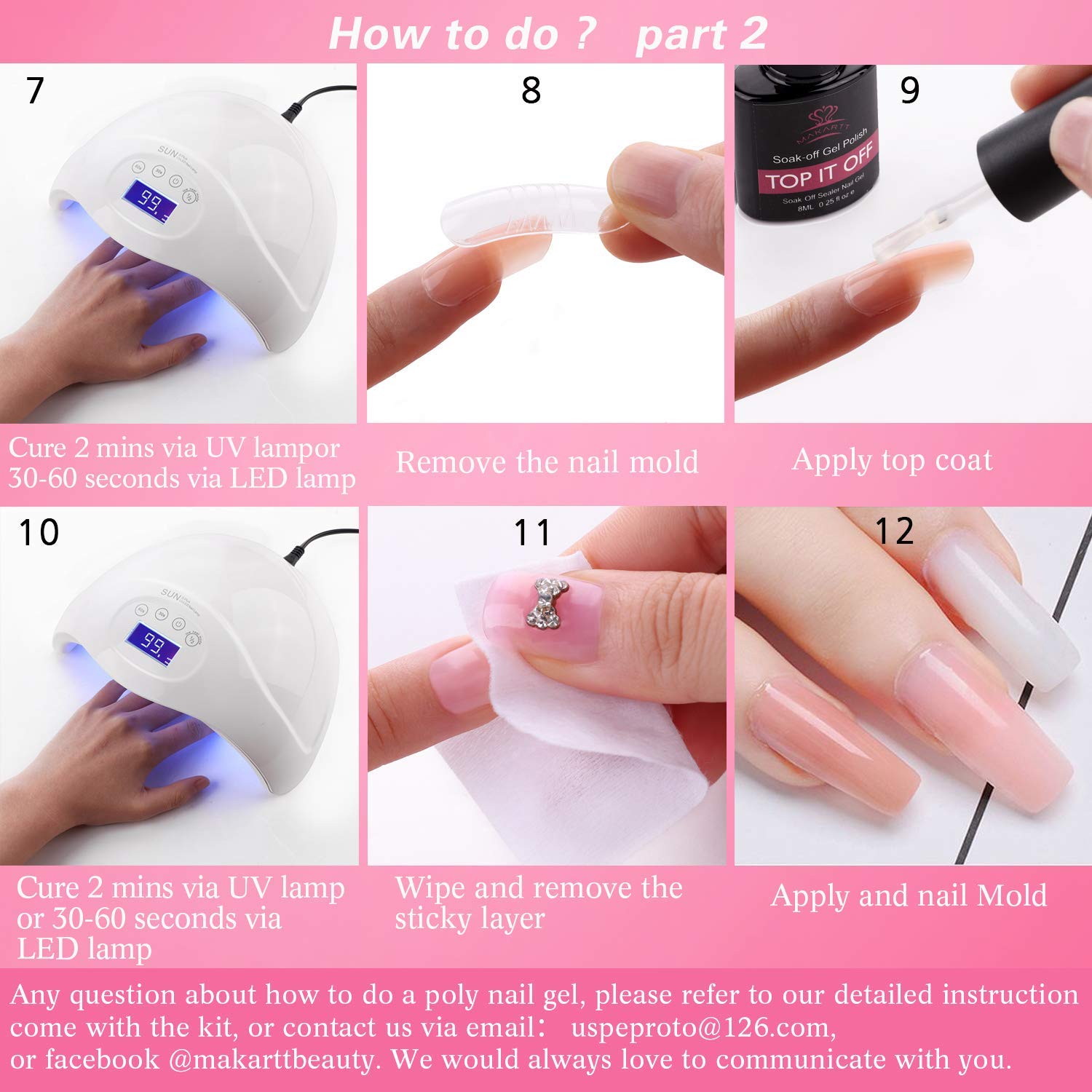 Makartt Poly Nail Extention