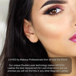 ARVESA-8x False Magnetic Eyelashes Full Set