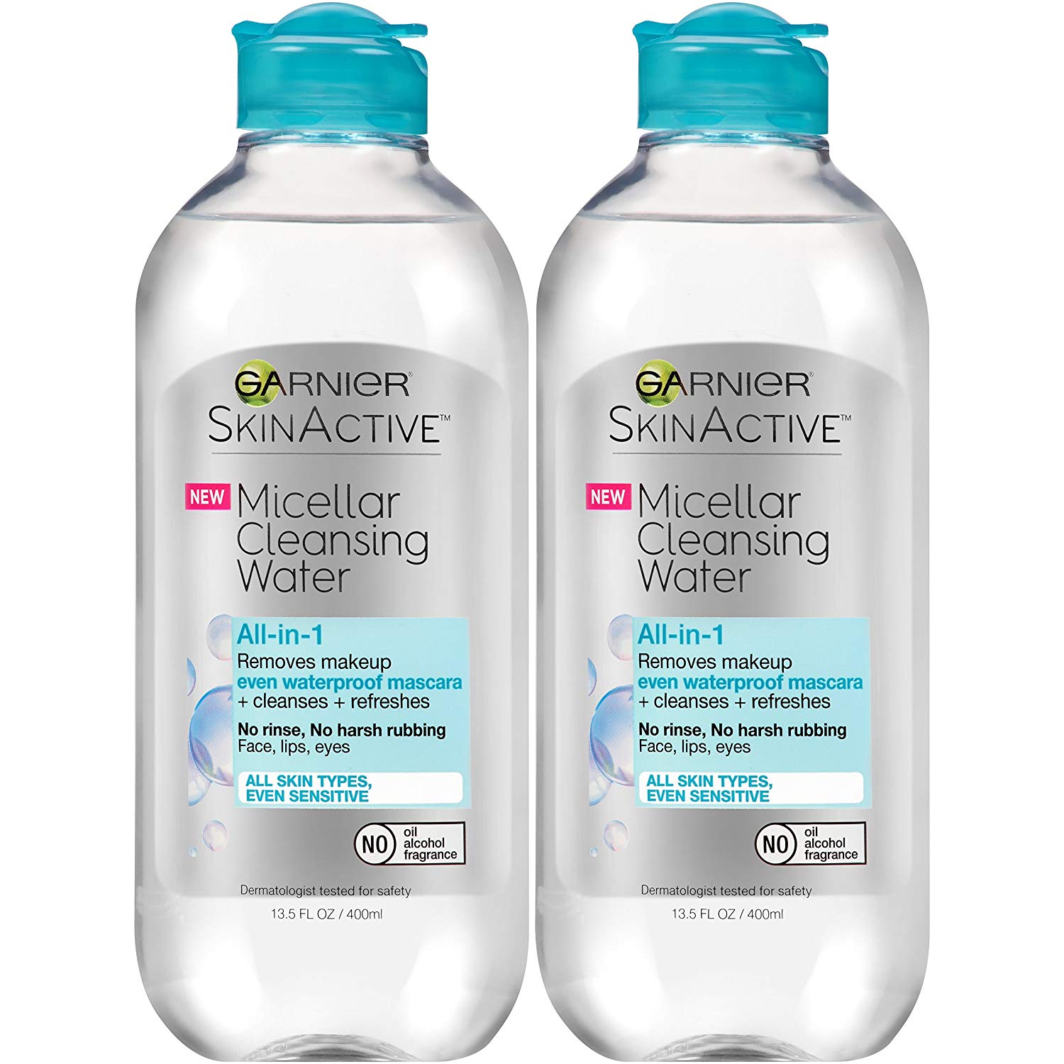 Garnier SkinActive Micellar Cleansing Water, For Waterproof Makeup