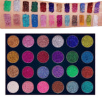 Aolailiya 24 Color Pressed Glitter Eyeshadow Palette