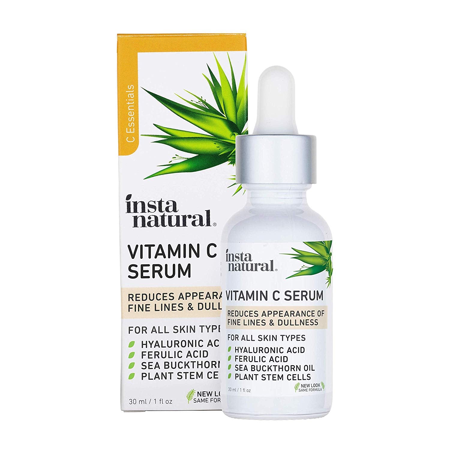 InstaNatural Vitamin C Serum with Hyaluronic Acid & Vit E