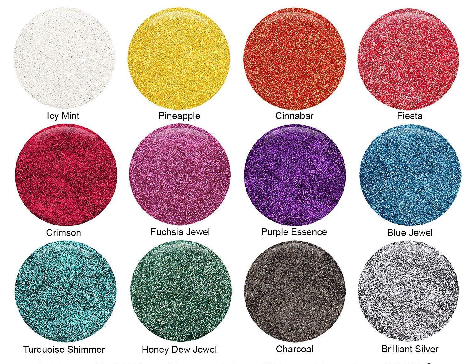 GLITTIES - Icy Mint - Cosmetic Grade Extra Fine Loose Glitter Powder Safe