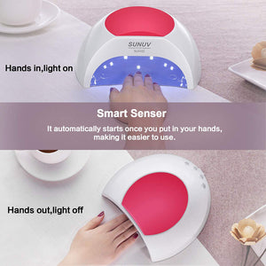 Nail Dryer Light for Gel Nails Polish Manicure Professional