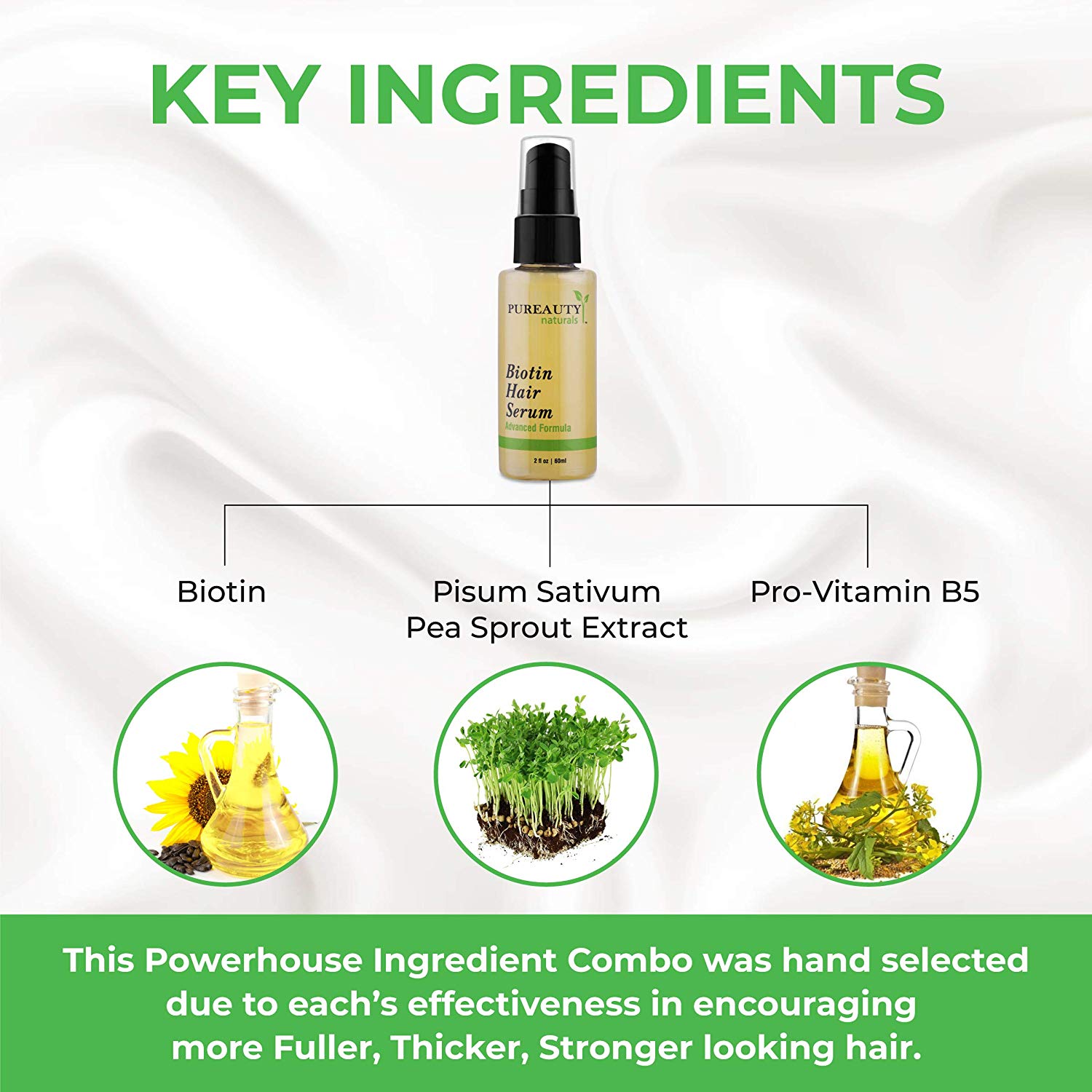 Biotin Hair Growth Serum Advanced Topical Formula To Help Grow Healthy