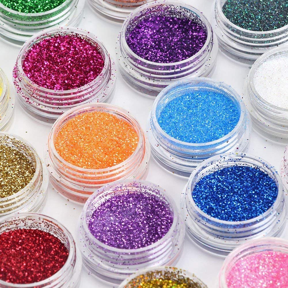 Neverland 30 Mixed Color Glitter Mineral Eyeshadow