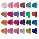 Aolailiya 24 Color Pressed Glitter Eyeshadow Palette