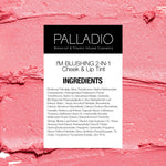 Palladio I'm Blushing 2-in-1 Cheek and Lip Tint